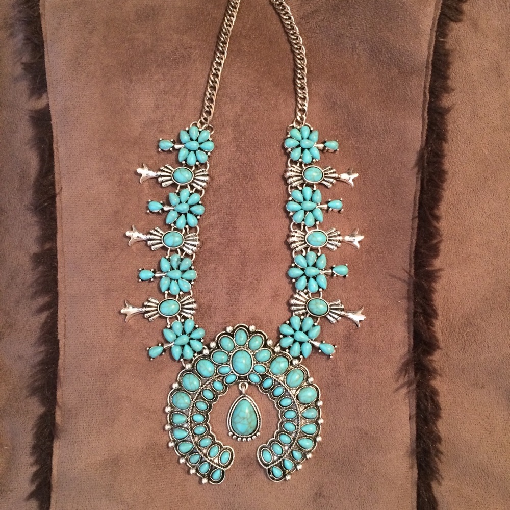 RESTOCKING- Squash Blossom Necklace - Picture 8 of 8